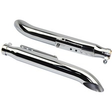 2x Motorcycle Slip-On Exhaust
