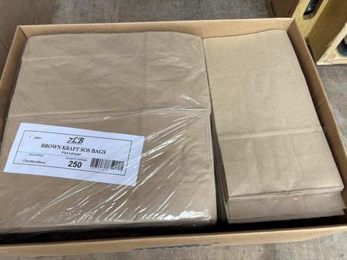 Approx 687 brown kraft sos - 687,