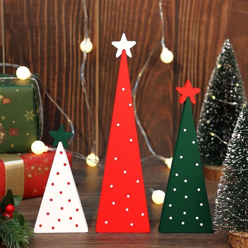 Pcs wooden christmas trees - pcs,