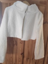 Bianco Bridal Jacket Size 12 Ivory
