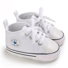 Classic Baby Canvas Shoes Flat
