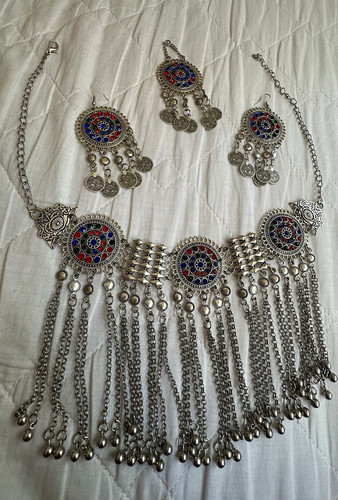 Women afghan jewellery set - jewellery,