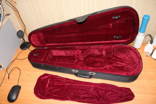 Braly violin case blue - &, black