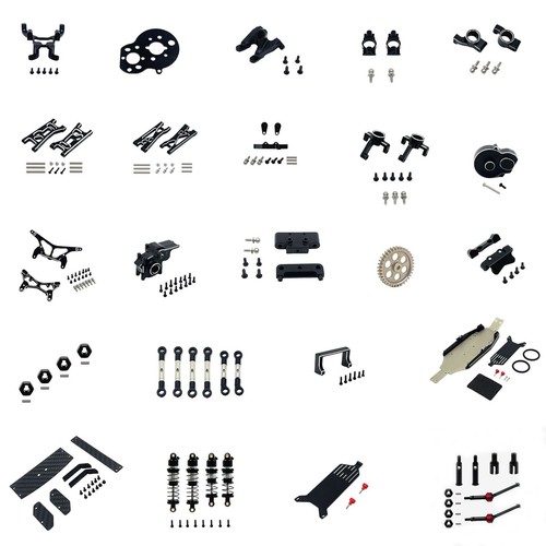 Aluminum metal upgraded parts - upgraded,