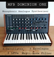 MFB Dominion 1 Semi Modular Analogue Synth  Modified MS-20 Style