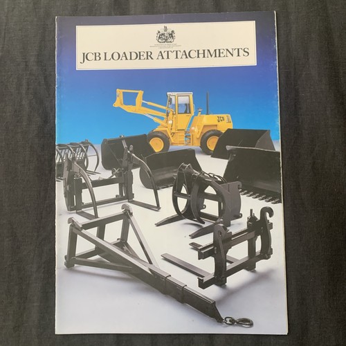 Jcb loader attachments - jcb,