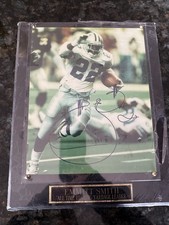 Mounted Signed Emmitt Smith