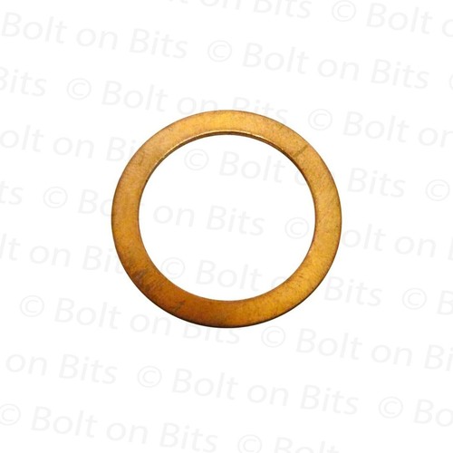 Copper washer drain plug - -,
