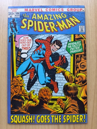Amazing spider man 106 - 106, lee