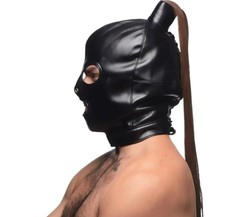 Gimp head mask harness - gimp,