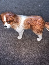 Elite Pottery St Bernard Dog Figurine