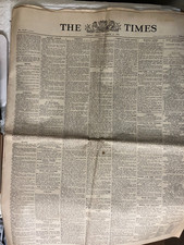 The times newspaper december - times, newspaper.