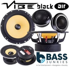 VIBE Blackair 1560 Watts 6.5" Mid Woofers 3" Mids & 2.1" Tweeters 3 Way Speakers