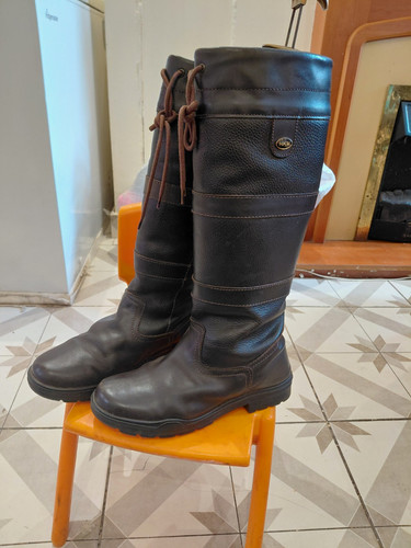 Hkm unisex leather long - long, riding