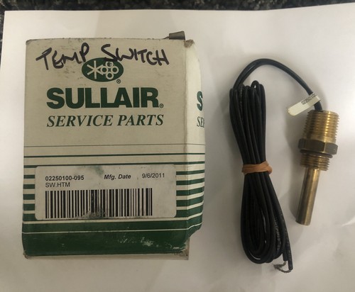 Sullair air compressor - air, temp