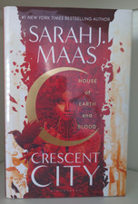 UK Hardback Crescent City House Of Earth And Blood By Sarah J Maas