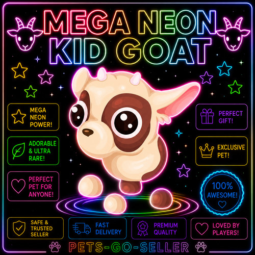 Mega neon kid goat - neon,