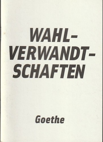 Programme booklet goethe - programme,