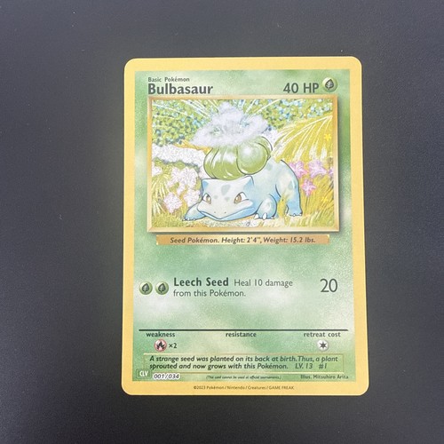 Pokemon tcg bulbasaur - -,