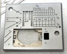 Janome Needle Plate Straight Stitch #846807 For Sewing Machines MC 6500P MC 6300