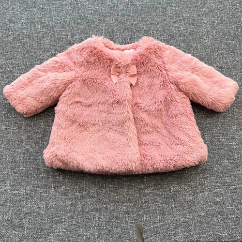 Girls months pink furry - girls, 0-3