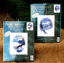 2 Cross stitch kits Winter