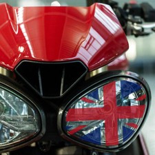 Triumph Sticker SX Clear Headlight English Union Jack Speed Street Triple