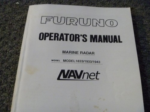 Furuno 1833 1933 - 1943, marine