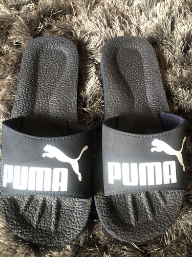 Unisex puma rubber sliders - rubber,