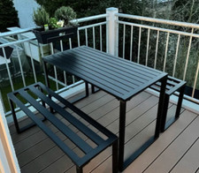Industrial garden bar set - bar,