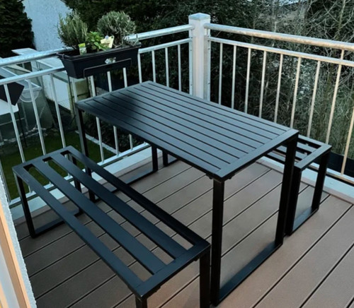 Industrial garden bar set - industrial,