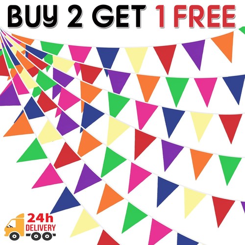 Colour bunting flags - colour,