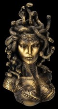Medusa Figure - Bust Bronze - Gorgons Perseus Decoration Figure