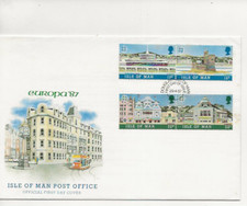 GB Comm/FDC - IOM - Europa '87