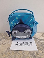 Smash 34238 Shark 3D Insulated Lunch Bag, Fabric, Blue