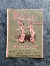 Antique Sheet Music The Pink