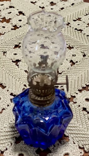 Vtg cobalt blue - cobalt, oil