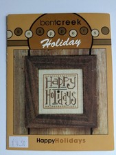 Bent Creek Happy Holidays Snappers cross stitch chart 