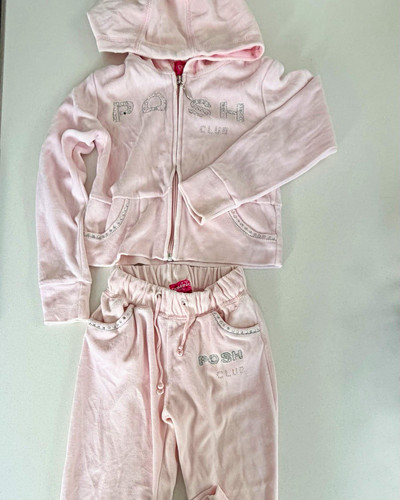 Domino girls pink tracksuit - domino,