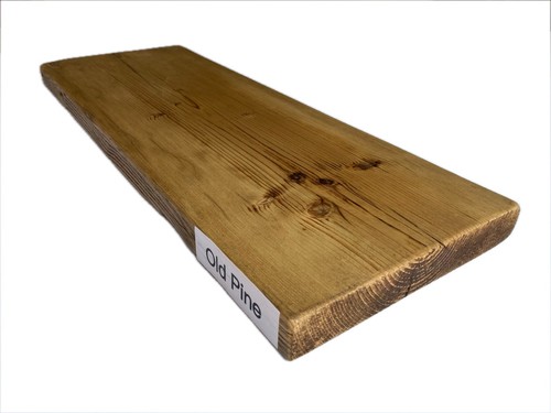 Rustic scaffold board shelf - scaffold,