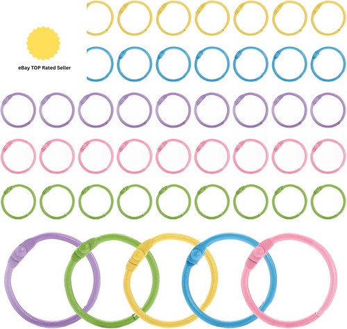 Metal binder rings - rings, 50