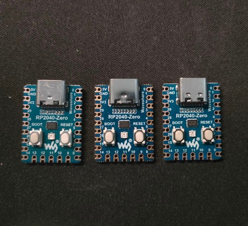 Raspberry rp2040 zero - 3x,