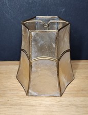 Vintage Capiz Shell and Brass