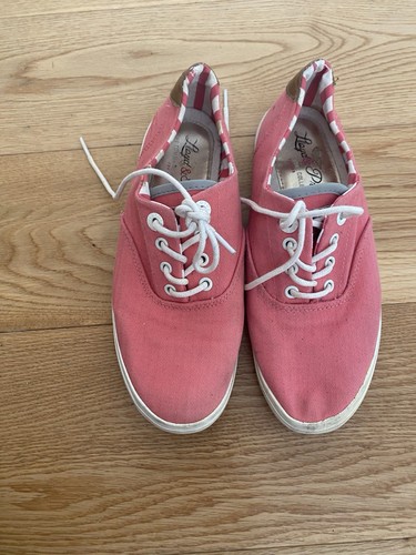 Pink canvas shoes size - pink,