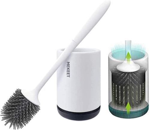 Silicone toilet brush and - silicone,