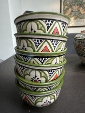 6  Vintage SAFI Moroccan Hand