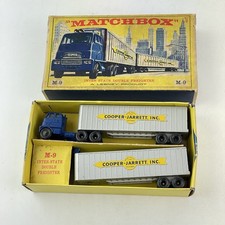 Boxed Matchbox Major Pack M9 Inter State Double Freighter