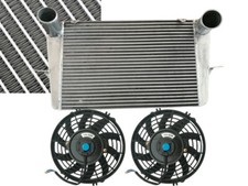 Aluminum Intercooler+Fan For