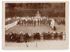 Mount St Mary's College Derbyshire Corpus X' Ti Procession Vintage Photo 1921