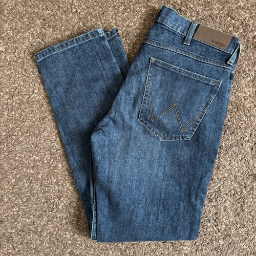 Wrangler regular straight blue - regular,